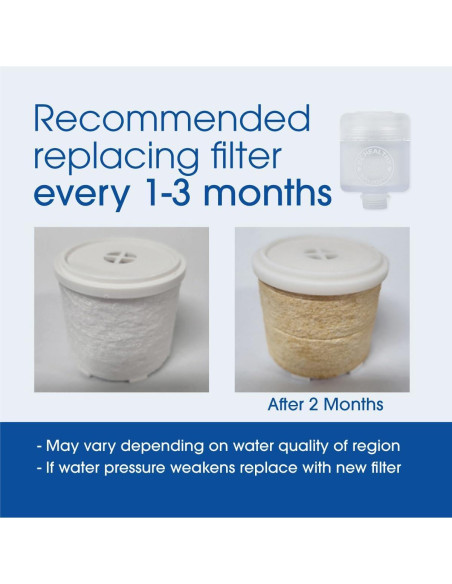 Filtro de Reemplazo Omnia Be Healthy - 2 Piezas, Anti-sedimento
