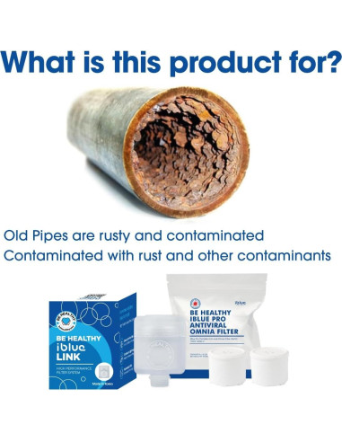 Filtro de Reemplazo Omnia Be Healthy - 2 Piezas, Anti-sedimento