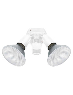 Luz de Seguridad LED Xtricity Doble Cabeza Sensor Movimiento 180W
