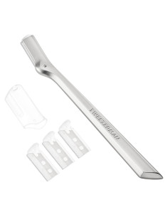 Rasuradora de Cejas Tweezerman Acero Inoxidable con 3 Cuchillas