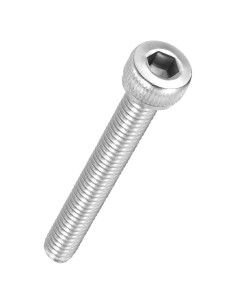 50 Tornillos Hexagonales M4-0.7 x 30mm Acero Inoxidable Kozelo