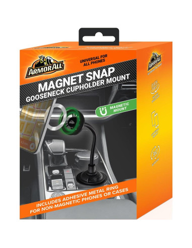 Soporte Magnético para Teléfono Armor All - Portavasos Ajustable