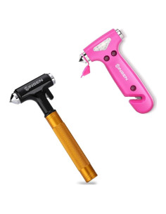 Martillo de Seguridad SINSEN para Automóviles 3 en 1 - Cortador y Rompedor