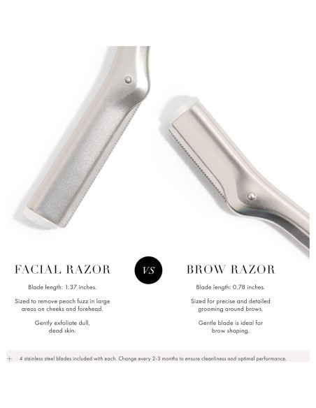 Razor Facial Tweezerman Acero Inoxidable 20.61 cm