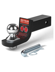 Kit de Montaje de Bola de Remolque REYSUN 2" con Pasador 5/8"