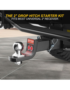 Kit de Montaje de Bola de Remolque REYSUN 2" con Pasador 5/8" 2