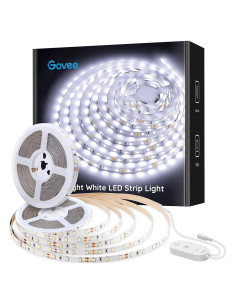 Tira de Luz LED Govee 10m 600 LEDs Blancos 6500K Regulable