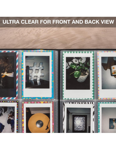 Álbum de Fotos 288 Bolsillos Samsill para Instax Mini y Polaroid
