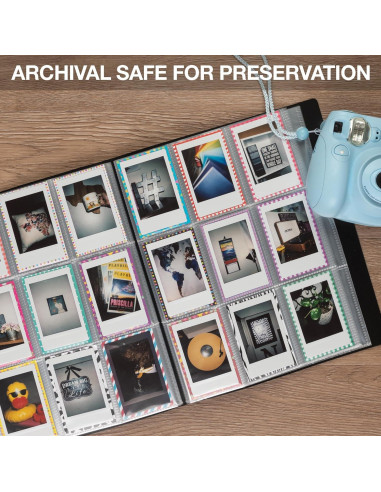 Álbum de Fotos 288 Bolsillos Samsill para Instax Mini y Polaroid