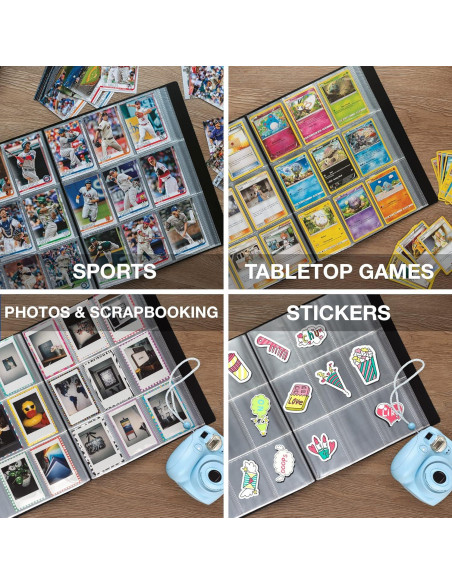 Álbum de Fotos 288 Bolsillos Samsill para Instax Mini y Polaroid