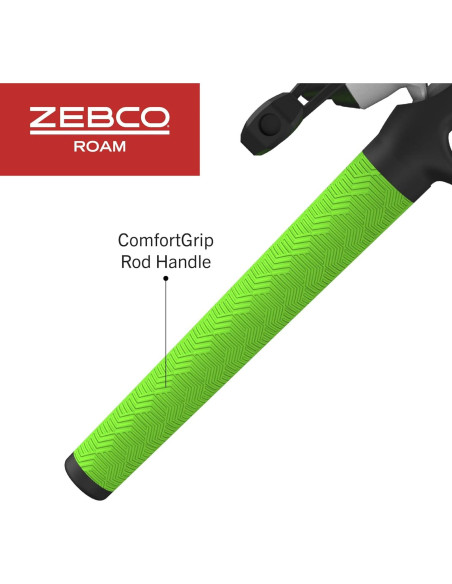 Combo de Pesca Zebco Roam 6 Pies Telescópica Spincast