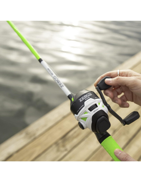 Combo de Pesca Zebco Roam 6 Pies Telescópica Spincast