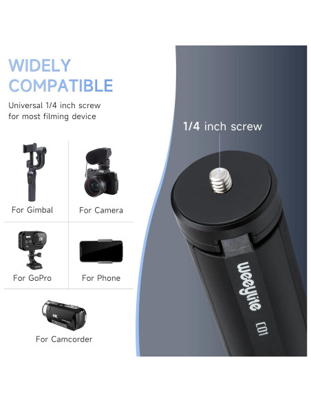 Panel de Luz RGB VILTROX Sprite 15C con Mini Trípode