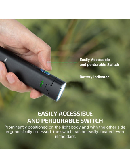 Linterna Ajustable OLIGHT Arkflex 1000 Lúmenes Recargable