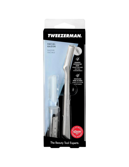 Razor Facial Tweezerman Acero Inoxidable 20.61 cm