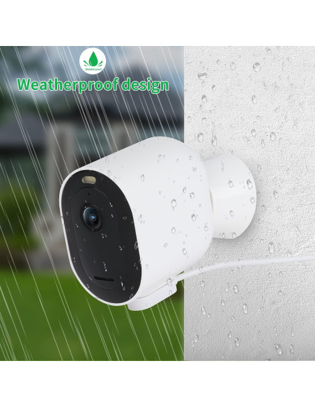 ALERTCAM Cable de Alimentación 5m para Cámaras Arlo Pro 3/4/5S/Ultra 2