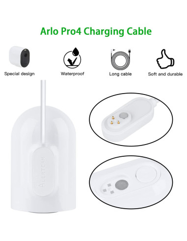 ALERTCAM Cable de Alimentación 5m para Cámaras Arlo Pro 3/4/5S/Ultra 2