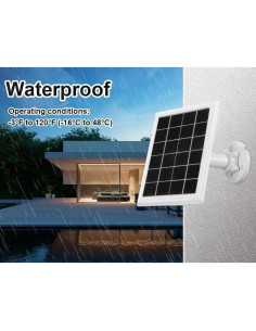Cargador Solar 6W GENDOING para Cámara Arlo Essential XL/Spotlight 2