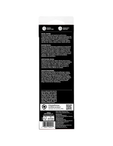 Razor Facial Tweezerman Acero Inoxidable 20.61 cm