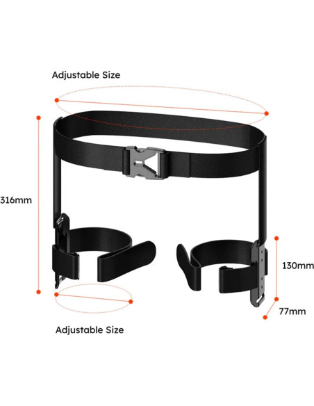 Kit de Montaje de Pierna LEFEET para Scooter Submarino