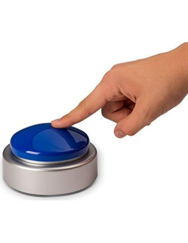 Reloj Hablante Extra Grande Cirbic Azul para Ciegos y Ancianos