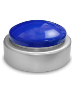 Reloj Despertador Hablante MAUJOY Azul con Control de Volumen