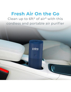 Purificador de Aire Portátil Pure Enrichment Mini HEPA Azul 2