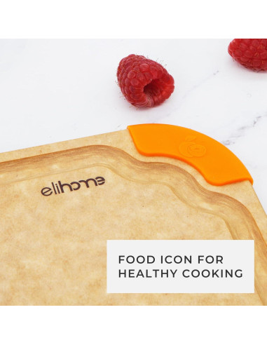Conjunto de Tablas de Cortar Elihome 2 en 1 Antideslizantes