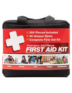 Kit de Primeros Auxilios M2 BASICS 300 Piezas para Emergencias