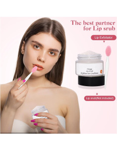 Cepillo Exfoliante de Labios de Silicona Yoizyfree 2 en 1 2