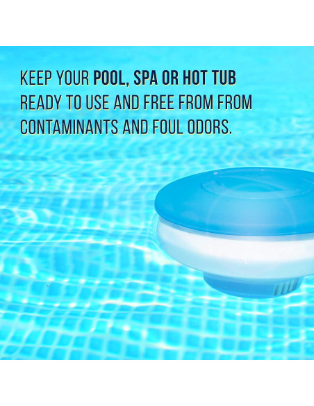 Dispensador de cloro flotante U.S. Pool Supply 1.36 kg