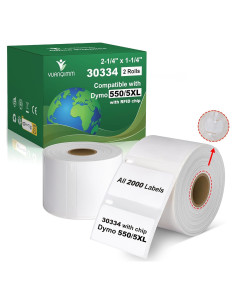 Etiquetas Multiusos YUANQIMM 30334 con Chip RFID - 2000 Unidades