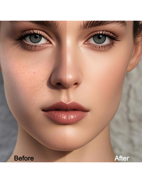 Juego de Esponjas de Maquillaje Real Perfection 8 Piezas Beige