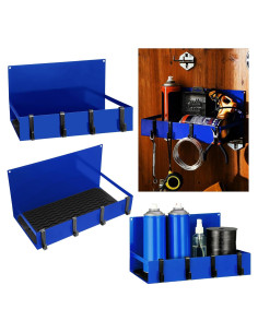 Paquete de 3 Organizadores Magnéticos Lineshading Azul 9 kg