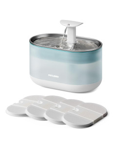 Fuente de Agua Automática para Gatos PETLIBRO 2.1L Acero Inoxidable