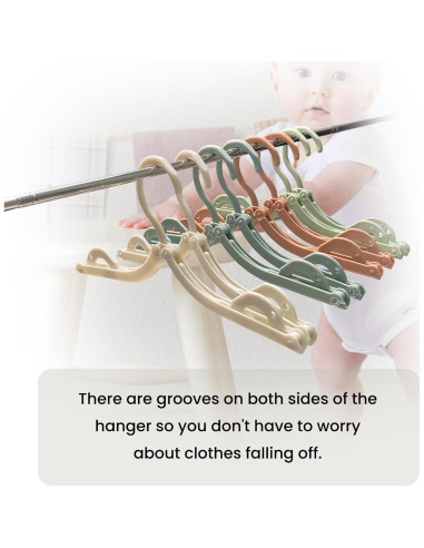 12 Perchas Plegables LIFTATAPA para Viaje y Dormitorio - Antideslizantes