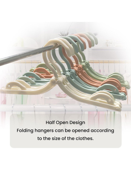 12 Perchas Plegables LIFTATAPA para Viaje y Dormitorio - Antideslizantes