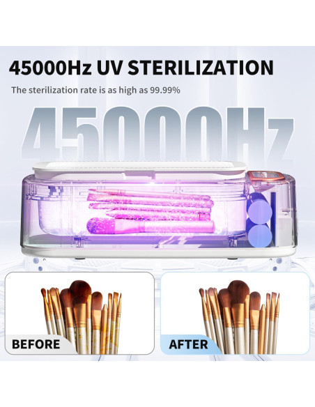 Limpiador Ultrasonido IFTHFOUR 48KHz Recargable para Joyería Limpiador Ultrasonido IFTHFOUR 48KHz Recargable para Joyería