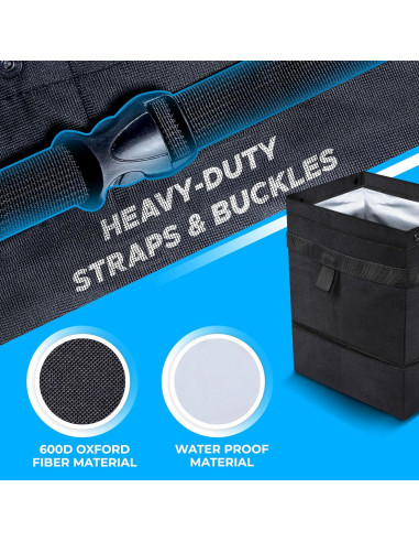 Bolsa de Basura para Auto EcoNour 21.8x23.5cm Impermeable