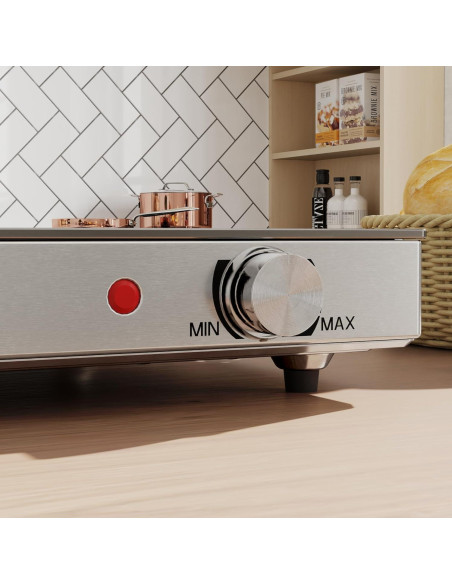 Bandeja Calentadora Eléctrica HOMCOM 55.88x35.56cm 300W Bandeja Calentadora Eléctrica HOMCOM 55.88x35.56cm 300W