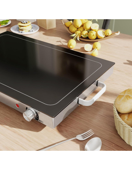 Bandeja Calentadora Eléctrica HOMCOM 55.88x35.56cm 300W Bandeja Calentadora Eléctrica HOMCOM 55.88x35.56cm 300W