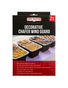 Protector contra el Viento Chef Master 90081 para Catering