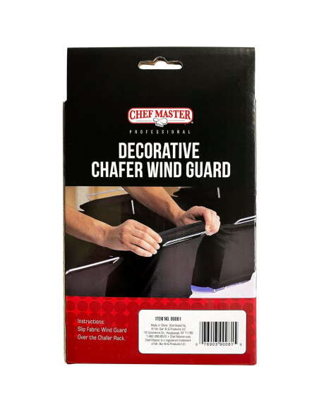 Protector contra el Viento Chef Master 90081 para Catering