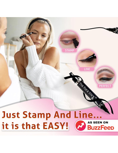 Delineador de Ojos con Sello Vogue Efectos Negro Medianoche 10mm