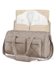 Bolsa de Ropa de Viaje BAGSMART 2 en 1 Caqui 42L