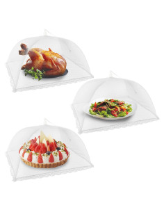 Cubiertos de Comida NEPAK 3 Piezas 43cm Redonda Reutilizables