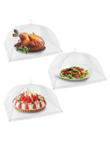 Cubiertos de Comida NEPAK 3 Piezas 43cm Redonda Reutilizables