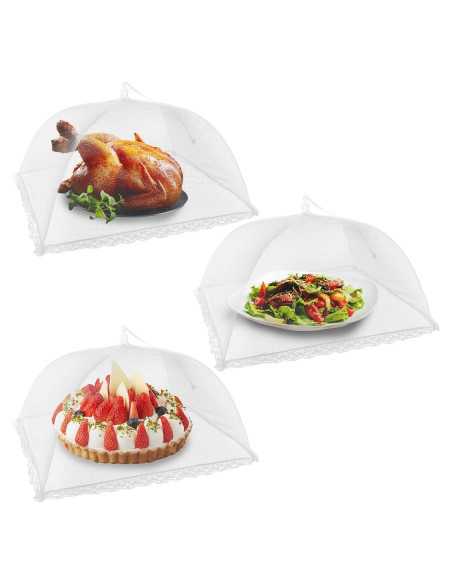 Cubiertos de Comida NEPAK 3 Piezas 43cm Redonda Reutilizables