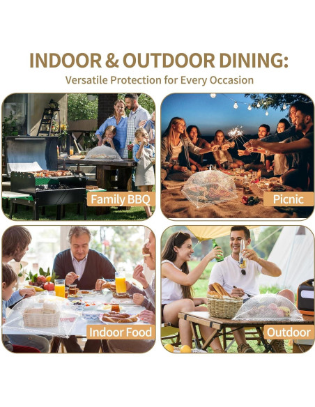 Cubiertos de Comida NEPAK 3 Piezas 43cm Redonda Reutilizables