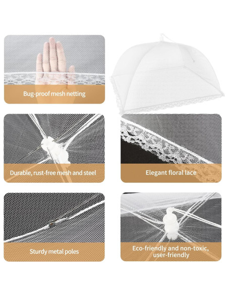 Cubiertos de Comida NEPAK 3 Piezas 43cm Redonda Reutilizables